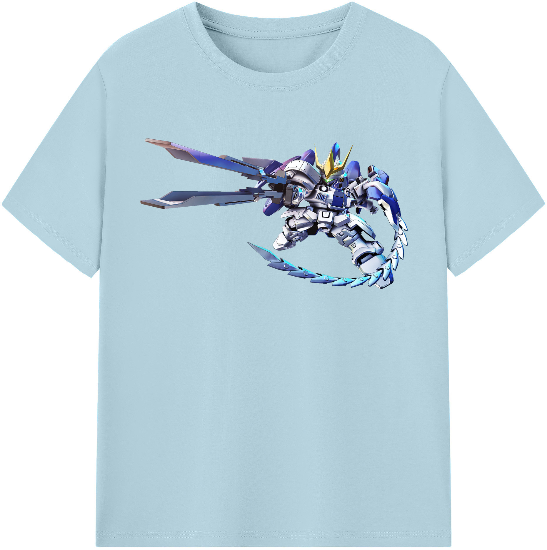 （画像用） 機動戦士ガンダム Mobile Suit Gundam 綿100％半袖Tシャツ（フロントプリント）